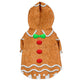 Gingerbread Man Dog Hoodie