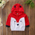 Cute Animal Face Kids Hooded Jacket