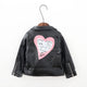 Eyes of Love Kids Leather Jacket 2