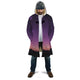 Purple Night Sky Sherpa Lined Cloak