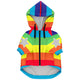 Rainbow Dog Hoodie