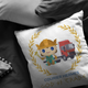 Courier Hermes Pillow