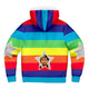 Rainbow Hooded Jacket