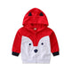 Cute Animal Face Kids Hooded Jacket