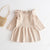 Ruffle Sleeves Knitted Baby Dress