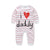 I Love Mom & Dad Baby Jumpsuit