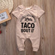 Lets Taco Bout It Baby Jumpsuit