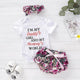 Daddy's Girl Mommy's World Baby Outfit