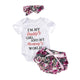 Daddy's Girl Mommy's World Baby Outfit