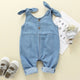 Florence Denim Baby Romper