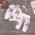 Ruby Floral Baby Outfit