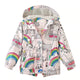 Rainbow Animals Kids Trench Coat